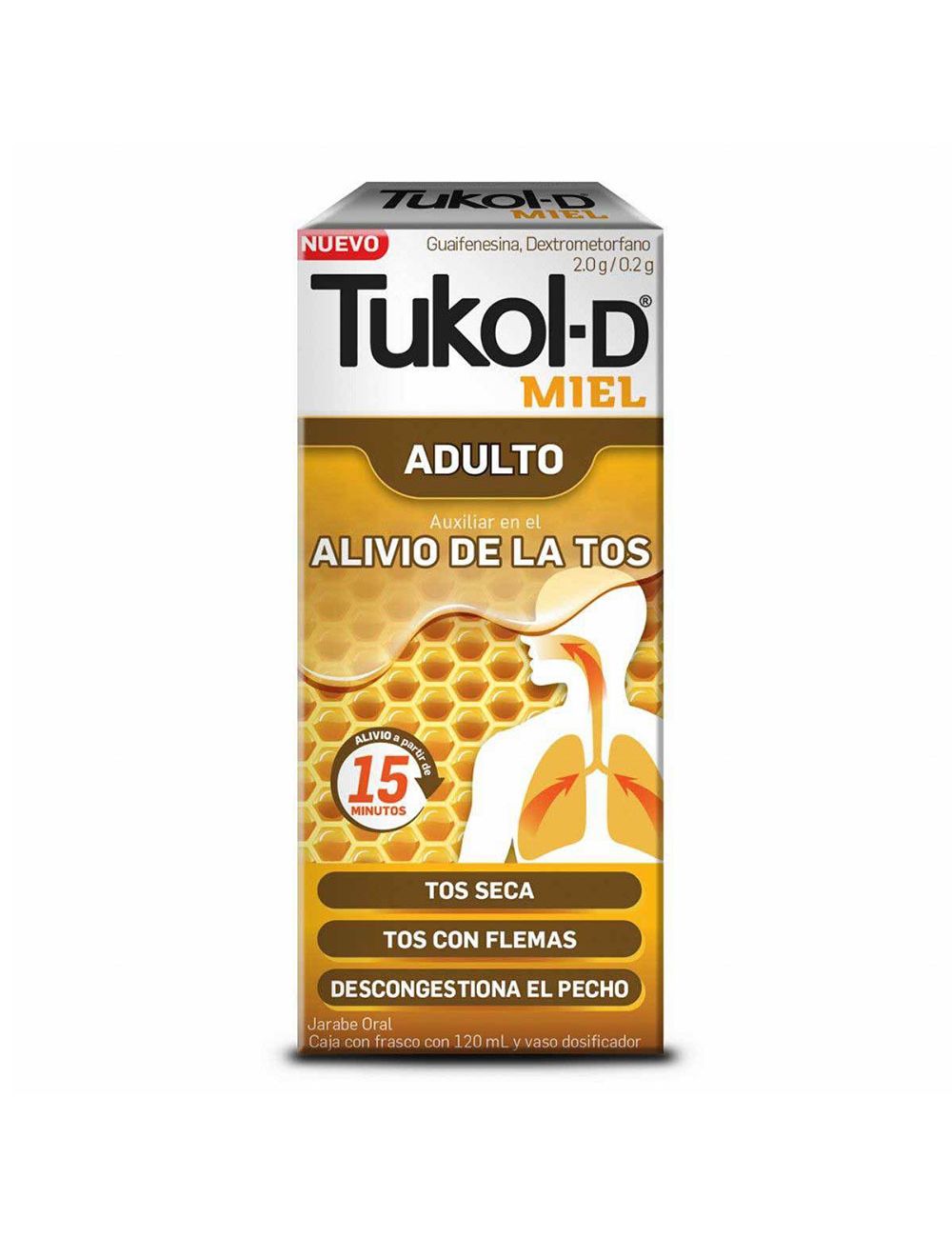 TUKOL-D ADULTO MIEL JBE 120 ML